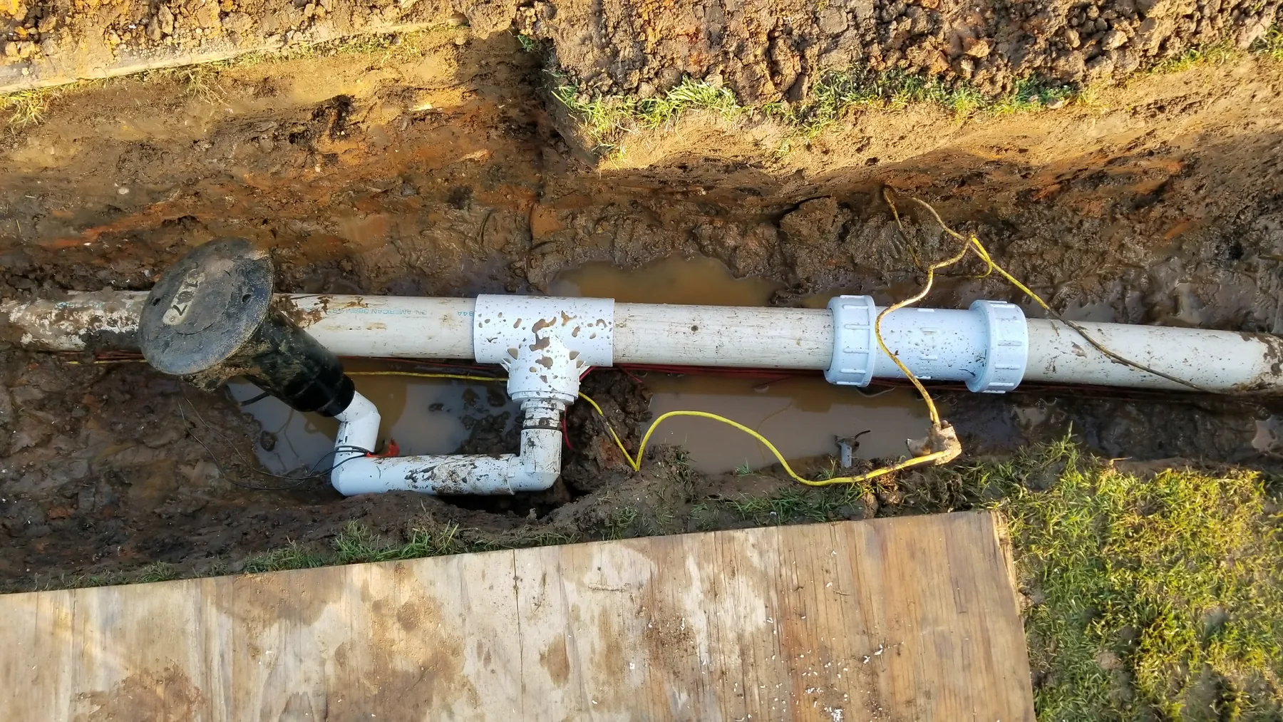 Irrigation valve repair