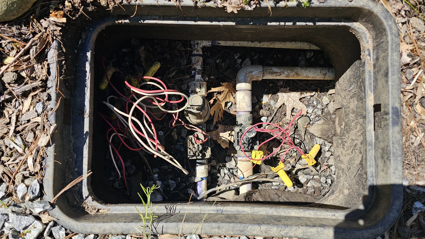 Valve box wiring